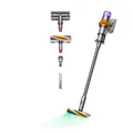 DYSON Akku-Hand-und Stielstaubsauger "Dyson V15 Detect Absolute Nickel/Gelb", nickel, gelb
