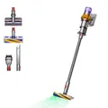 Dyson V15 DETECT ABSOLUTE (2023) Stielsauger Nickel Satin Gelb/Glanz NIckel