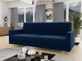 Sofnet Schlafsofa Sara, mit Schlaffunktion und Bettkasten, Bettsofa mit Holzfüße und Wellenfeder