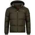 Höhenhorn Winterjacke Bristen Herren Daunen Jacke für Männer Gefüttert Thermo RDS-zertifizierte Daunen grün S