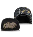 Sullen Clothing Snapback Cap Golden Tears Tattoo Basecap Mütze Schädel Skull