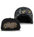 Sullen Clothing Snapback Cap Golden Tears Tattoo Basecap Mütze Schädel Skull