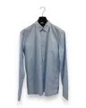 INDICODE Herren Hemd Gr. L Sky Way Blau Regular Fit Langarm Klassisches Hemd