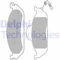 DELPHI LP1299 Bremsbelagsatz, Scheibenbremse für MERCEDES-BENZ