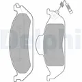 DELPHI LP1299 Bremsbelagsatz, Scheibenbremse für MERCEDES-BENZ