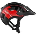 CASCO MTBE 2 Fahrradhelm - schwarz rot glanz