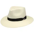 Stetson Tokeen Toyo Traveller Strohhut UV-Schutz 40 Damen und Herren Frühling Sommer Natur S (54-55 cm)
