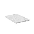 Vicco Küchenarbeitsplatte R-Line, Weiß/Marmor, 40 cm, geeignet zur Montage auf Unterschränken und Arbeitsbereichen