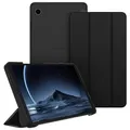 Fintie Hülle für Samsung Galaxy Tab A11 8,7" 2025/ Tab A9 8.7 Zoll Tablet, Ultra Dünn Schutzhülle mit Transparenter Rückseite, Schwarz