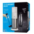 Wassersprudler Duo (Edelstahl, Weiß)