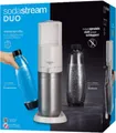 SodaStream Soda Maker DUO white QC incl 1 Glas- Glas & 1 PET-Bottle PETBottle ..
