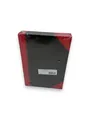 Bantex Notizbuch A4 kariert, 192 Seiten, 70 g/m², Hardcover, schwarz, 3 Stück