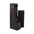 ENKI X-2 Electric Guitar Case - hochstabiler Tour-Koffer für Zwei (2) E-Gitarren, schwarz