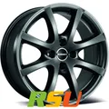 4x Borbet LV4 mistral anthracite matt 7x17" ET44 LK4 100 ML 64 Alufelgen 17 Zoll