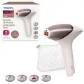Philips IPL-Haarentferner Lumea S9000 BRI958/00, 450.000 Lichtimpulse, 4 Aufsätze (Achseln, Bikinizone, Körper und Gesicht), kabellos rosa