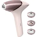Philips Lumea Prestige Lumea IPL Series 9000 BRI958/00 IPL Haarentfernungsgerät mit SenseIQ, Rose, 4 Pinzette, Abdomen, Achsel, Bikini, Brust, Dek... - Rosa