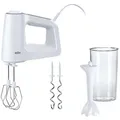 Braun MultiMix 3 HM 3105 Handmixer weiß