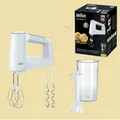Braun Handmixer/Handrührgerät HM 3105 MultiMix 3 - 500 W - 5 Stufen + Turbostufe