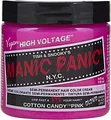 Manic Panic - Classic Creme Vegan Cruelty Free Pink Semi Permanent Hair Dye - Cotton Candy - 1x118ml