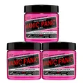 Manic Panic Cotton Candy Classic Creme, rosa semipermanente Haarfarbe, 3 x 118 ml