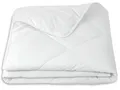 ZOLLNER Sommerbettdecke in 155x220 cm – Ultra leichte Einziehdecke - Wärmeklasse 2 - mit Rautensteppung - Füllung aus Polyester - waschbar bis 95°C - Hotelqualität - Oeko Tex® Zertifiziert