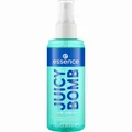 essence JUICY BOMB body mist 06 Moody Musk, frische Komposition aus holzigen Noten, Bergamotte, Veilchenblättern & Amber, stimmungsaufhellend, 100 ml