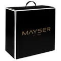Mayser Since 1800 Hutschachtel Hutkoffer Aufbewahrung formstabil Made in EU Damen Herren Sommer Winter schwarz One Size
