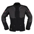 Modeka Panamericana II Tex-Jacke Herren Kurzgröße (schwarz/dunkelgrau) Gr: KL