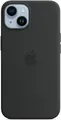 Apple - Hintere Abdeckung für Mobiltelefon - kompatibel mit MagSafe - Silikon - Midnight - für iPhone 14 (MW5R3ZM/A)