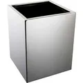 Vivanno Blumentopf Acento Cubico 16 cm x 16 cm x 20 cm Edelstahl Poliert