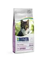 Bozita Hair & Skin Katzentrockenfutter mit Lachs – 400g – weizenfreies Trockenfutter für sensible erwachsene Katzen – 34 % Protein, 10 % Fett – für Haut & Fell – ohne Zucker & Gentechnik