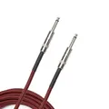 D'ADDARIO Instrumentenkabel "Braided" Rot, 4,5m
