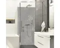 Duschrückwand mySpotti Shower Misaki Blumen 255 x 100 cm SH-255100-1749-HB