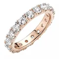 PANDORA ROSE Timeless Ring "funkelnde Reihe" 14k rosévergoldet, Zirkonia 180050C01 52