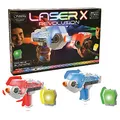 Laser X - Revolution Blaster, wähle deine Teamfarbe, treffe bis zu 90 Meter, mit 2 Blastern, 2 Empfängern und Voice Coach, für Kinder ab 6 Jahren, LAE12000, Giochi Preziosi.
