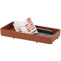 Vitra Tablett Chap Tray backstein rot, Designer Konstantin Grcic, 41.5x6.5x20 cm