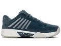 K-Swiss Herren Sandplatz - Tennisschuh Hypercourt Express 2 HB Blau/Weiß/Gelb