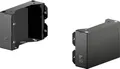 Rittal 2830320 Blende Stahlblech, Kunststoff Schwarz (RAL 9005) 2St.