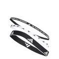 adidas Unisex Multiple Width Training Headbands 3 Per Pack, Black / White, M