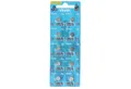 VINNIC 10er Set AG 4 Batterie, LR66, L626F, V376, V377 Knopfzelle LR626 Batt Knopfzelle, (1,5 V)