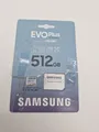 Samsung EVO Plus 512GB MicroSDXC 130MB/s + SD adapter WIE NEU OVP MIT STARKEN LS