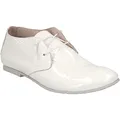 Donna Carolina Schnürschuhe 47.673.027, Lack/Brush, Weiß, Damen EU 43
