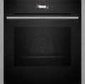 NEFF Einbaubackofen B24CR31N0 | N70 | 71 l | 14 Heizarten | CircoTherm | TFT Touch | EasyClean |  | Edelstahl,  (Spektrum:  bis D)