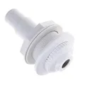 Amapool Einströmdüse 14 cm I Einlaufdüse für Pool mit Schlauchtülle 38/32mm I Standard Beckeneinlaufdüse I Pooldüse Verstellbarer Düsenkopf I 32mm und 38mm Schlauchanschluss I 14cm lang