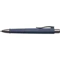 Faber-Castell 241189 - Kugelschreiber Poly Ball, urban navy blue, 1 Stück, mit auswechselbarer Mine, dokumentenecht