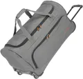 travelite Reisetasche Basics Fresh 71 cm Duffle Bag mit Rollen, große Duffle Bag aus strapazierfähigem Material, ideal als Reisegepäck