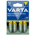 Varta RECHARGE Akku AA HR6 - Batterie - 2100 mAh - 1,2 Volt - 4er Pack - grün