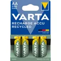 Varta Recharge Accu Recycled 56816 - Batterie 4 x AA-Typ - NiMH - (wiederaufladb
