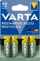 VARTA NiMH Akku "RECHARGE ACCU Recycled" Mignon AA 2100 mAh 4 Stück