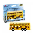 Spielzeugauto Berliner Doppeldecker Bus 10cm